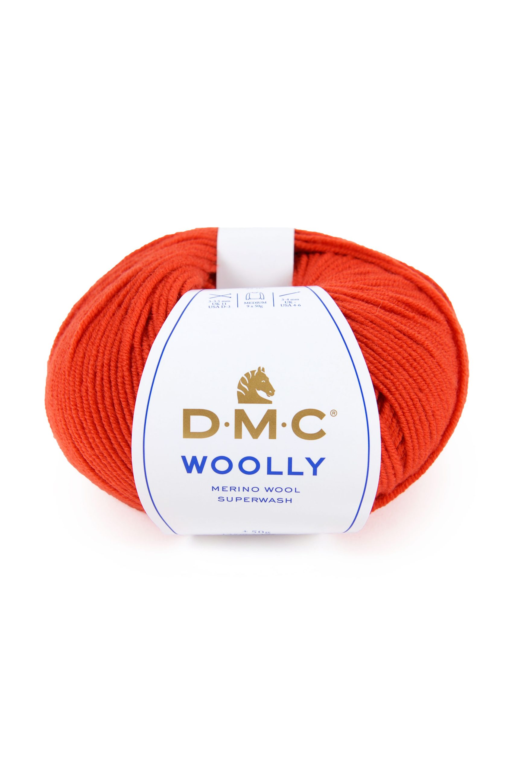 Lana Dmc Woolly Colore 051: Gomitolo di lana morbida e colorata, ideale per realizzare progetti di maglieria e uncinetto dalla texture accogliente. | Dematteis.it