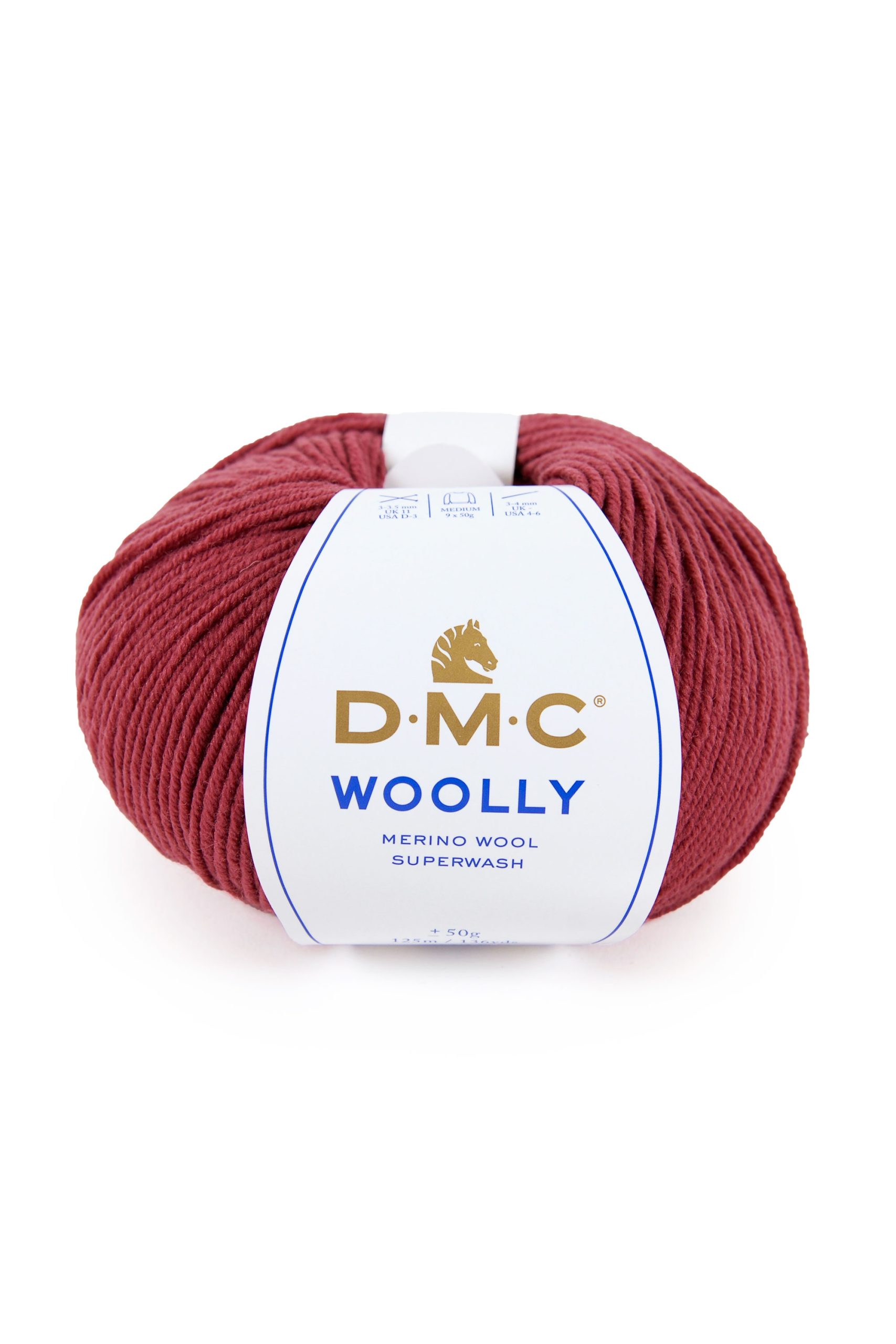 Lana Dmc Woolly Colore 057: Gomitolo di lana morbida e colorata, ideale per realizzare lavorazioni a maglia e uncinetto. | Dematteis.it