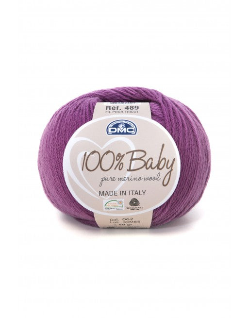 Lana Dmc 100% Baby Colore 062: Morbida lana ideale per la realizzazione di capi d'abbigliamento e accessori per bambini. | Dematteis.it