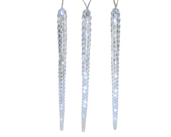 Ghiaccioli Led Natale Kaemingk decorazione natalizia luminosa per esterni e interni - DeMatteis.it