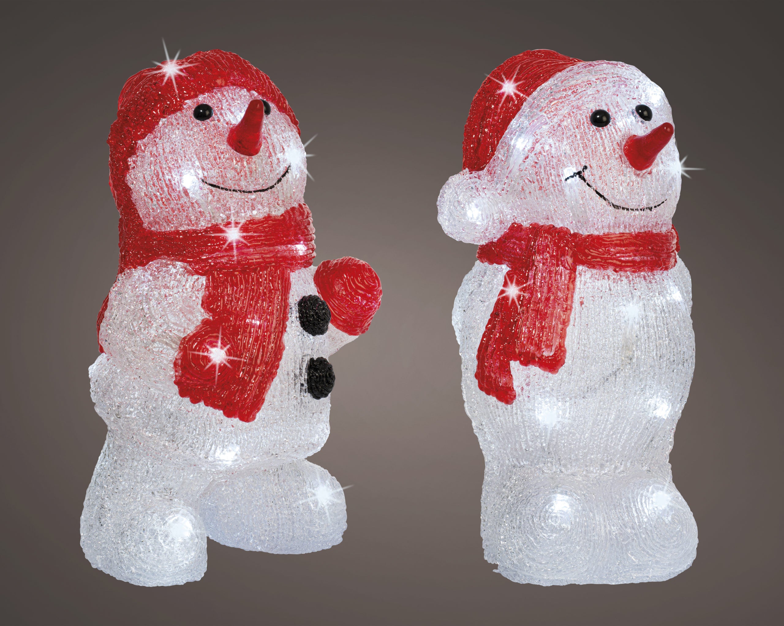 Decorazione Luminosa Pupazzo Di Neve 1 Pezzo