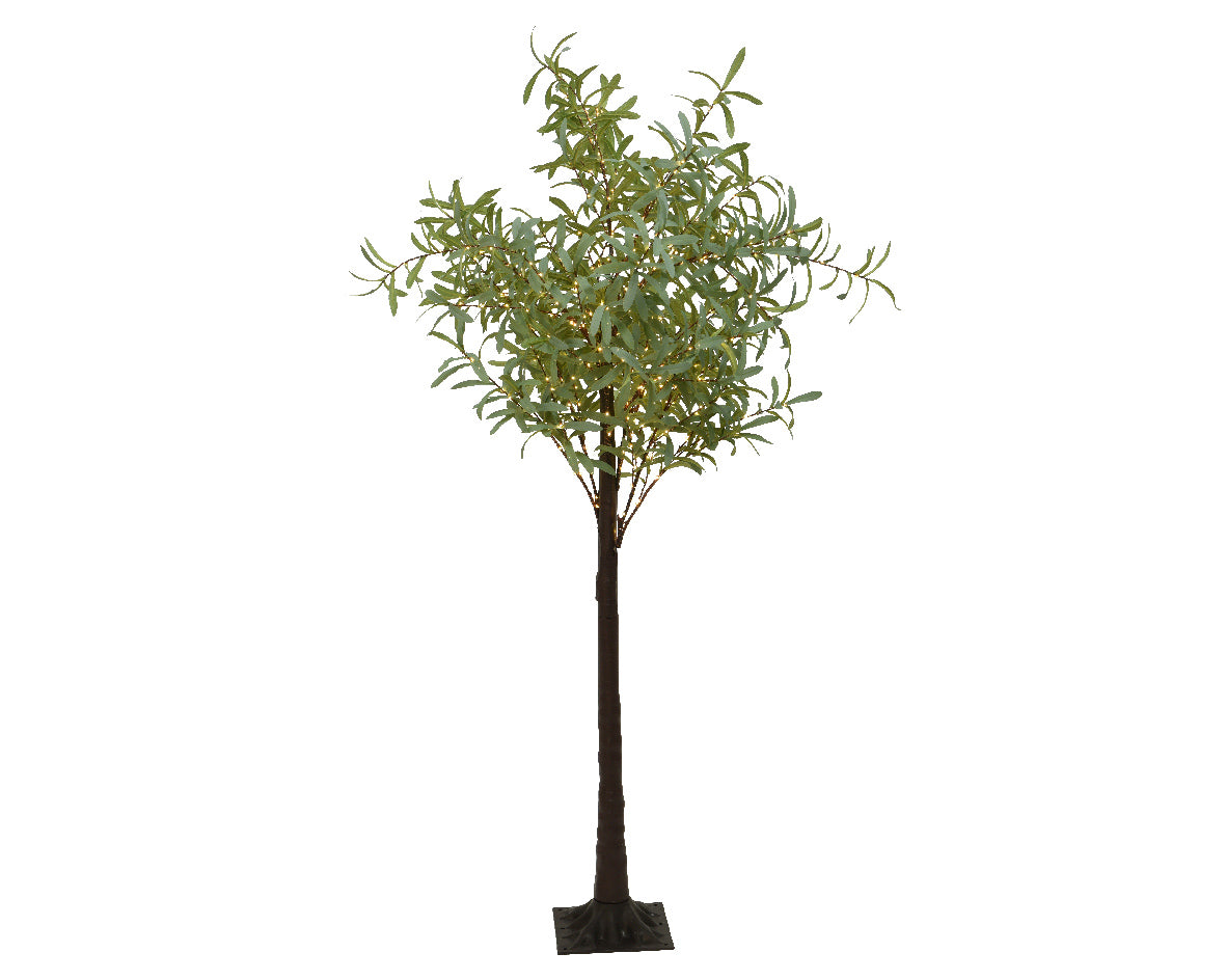 Albero Con Foglie 180 cm 480 Led decorativo natalizio Kaemingk per addobbi festivi - DeMatteis.it