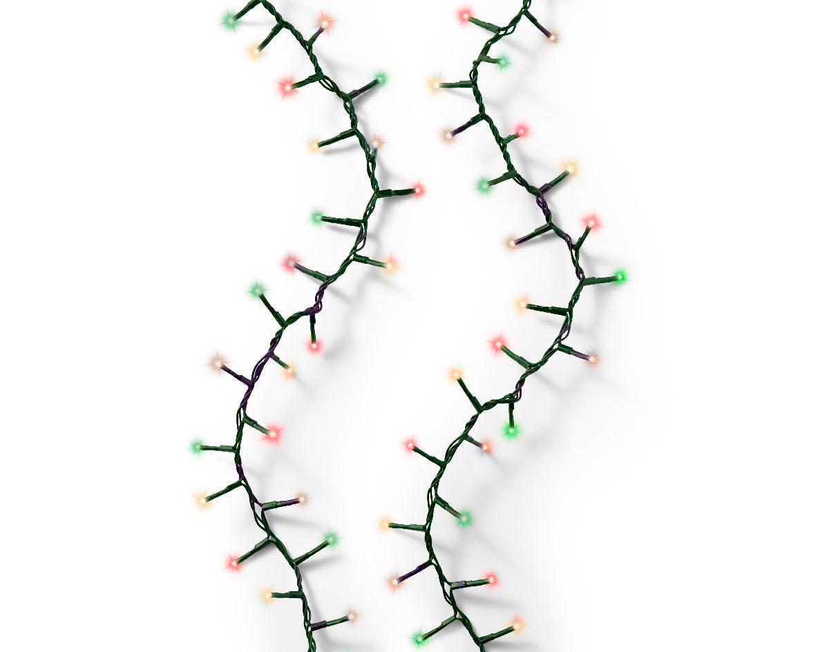 Luci Di Natale 1000 Led luminarie decorative per interno ed esterno lunghezza 22 m - DeMatteis.it