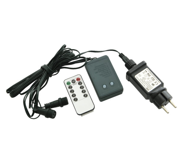 Trasformatore Con Telecomando 24 V Kaemingk per controllo luci natalizie con ricevitore e cavo di collegamento - DeMatteis.it