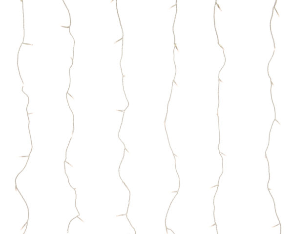 Tenda Luci Di Natale Warm White Led 200 decorazione natalizia luminosa per casa con 200 luci LED bianco caldo - DeMatteis.it