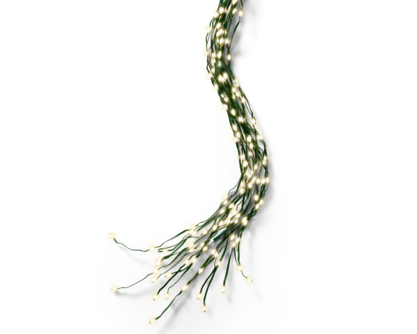 Luci Di Natale A Cascata Microled 672 per decorazione natalizia con effetto cascata e 672 punti luce - DeMatteis.it