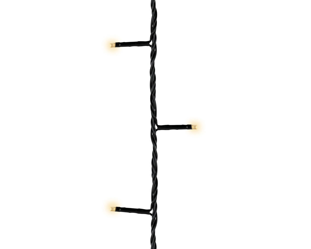 Luminaria Batteria 18 ml catena luminosa 240 LED warm white per interno esterno IP-44 - DeMatteis.it