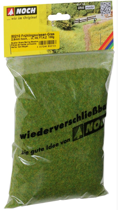 Erba Prato Presepe Noch 100 g per modellismo e diorami - DeMatteis.it