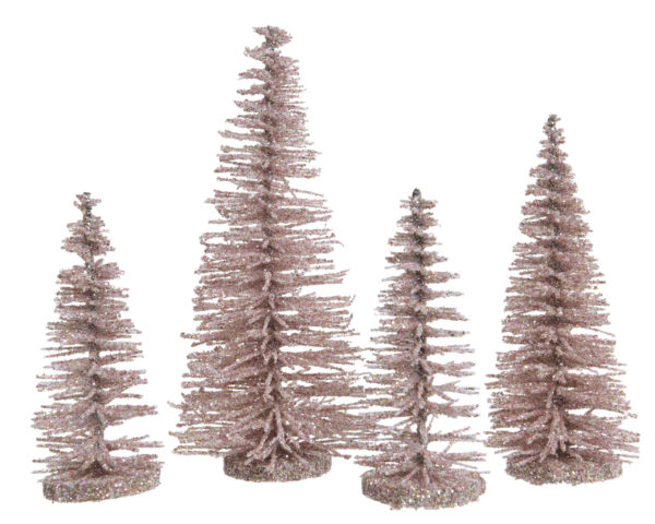 Alberi Di Natale decorativi Everlands set 4 pezzi per addobbi natalizi - DeMatteis.it