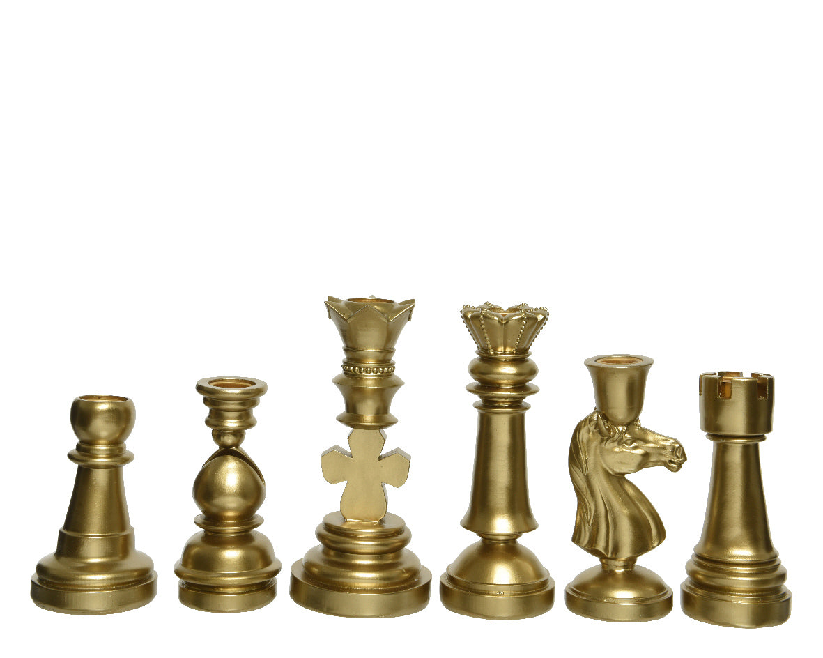 Portacandela 9X24 Cm Figura Scacchi