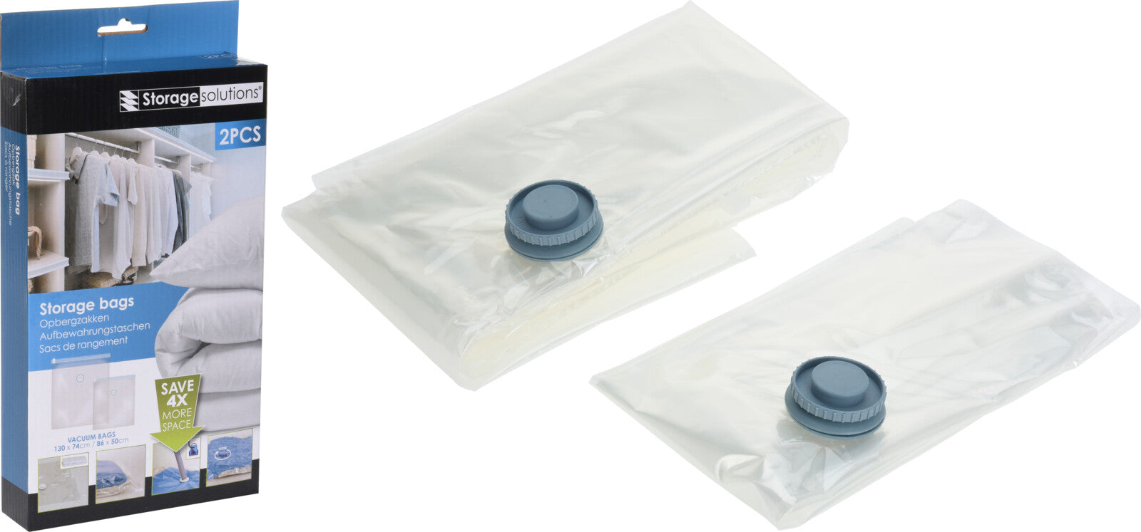 Sacchetti Sottovuoto Abiti 2 Pz
