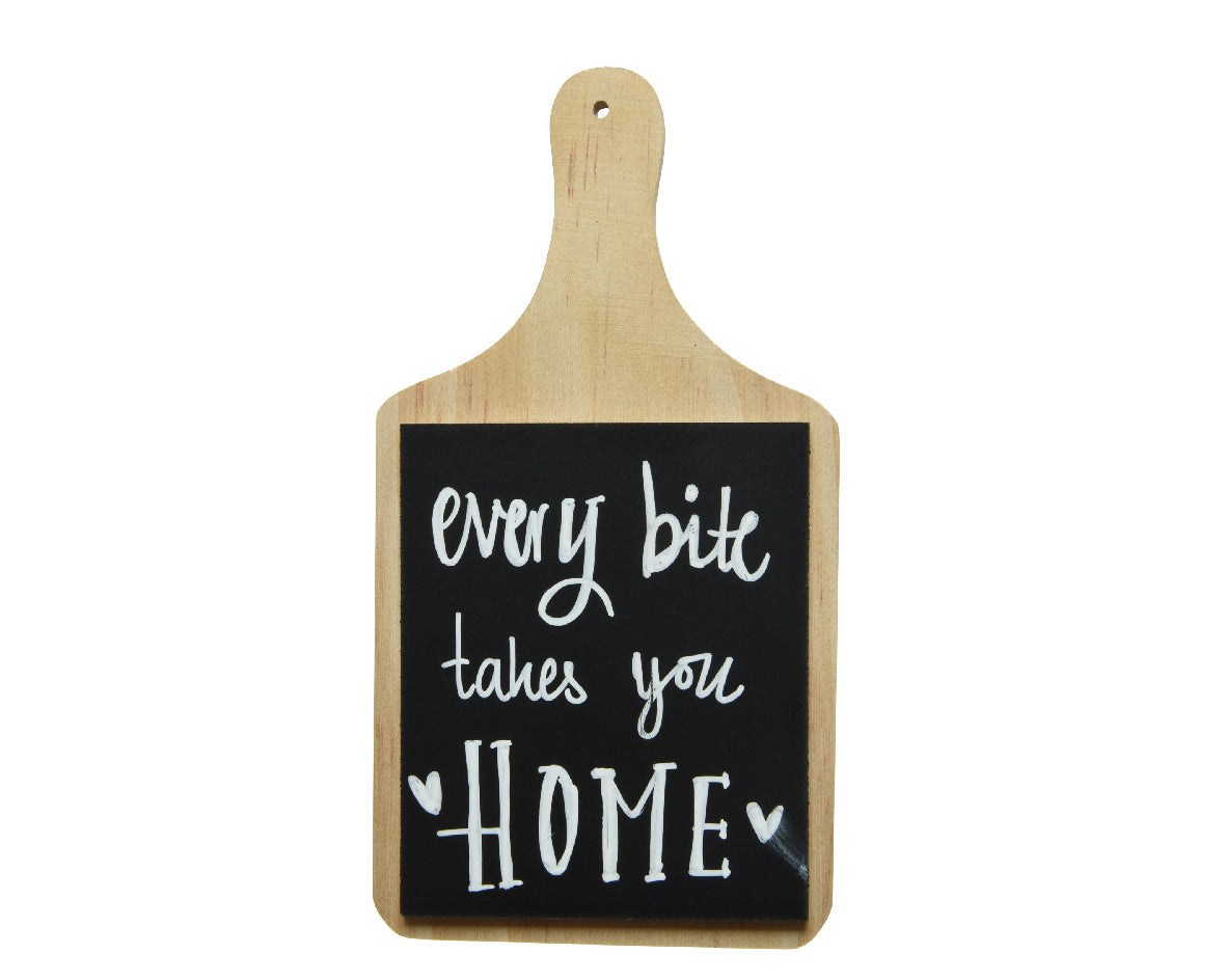 Pendente Lavagna Legno 8x15 cm decorativo per cucina con superficie scrivibile - DeMatteis.it