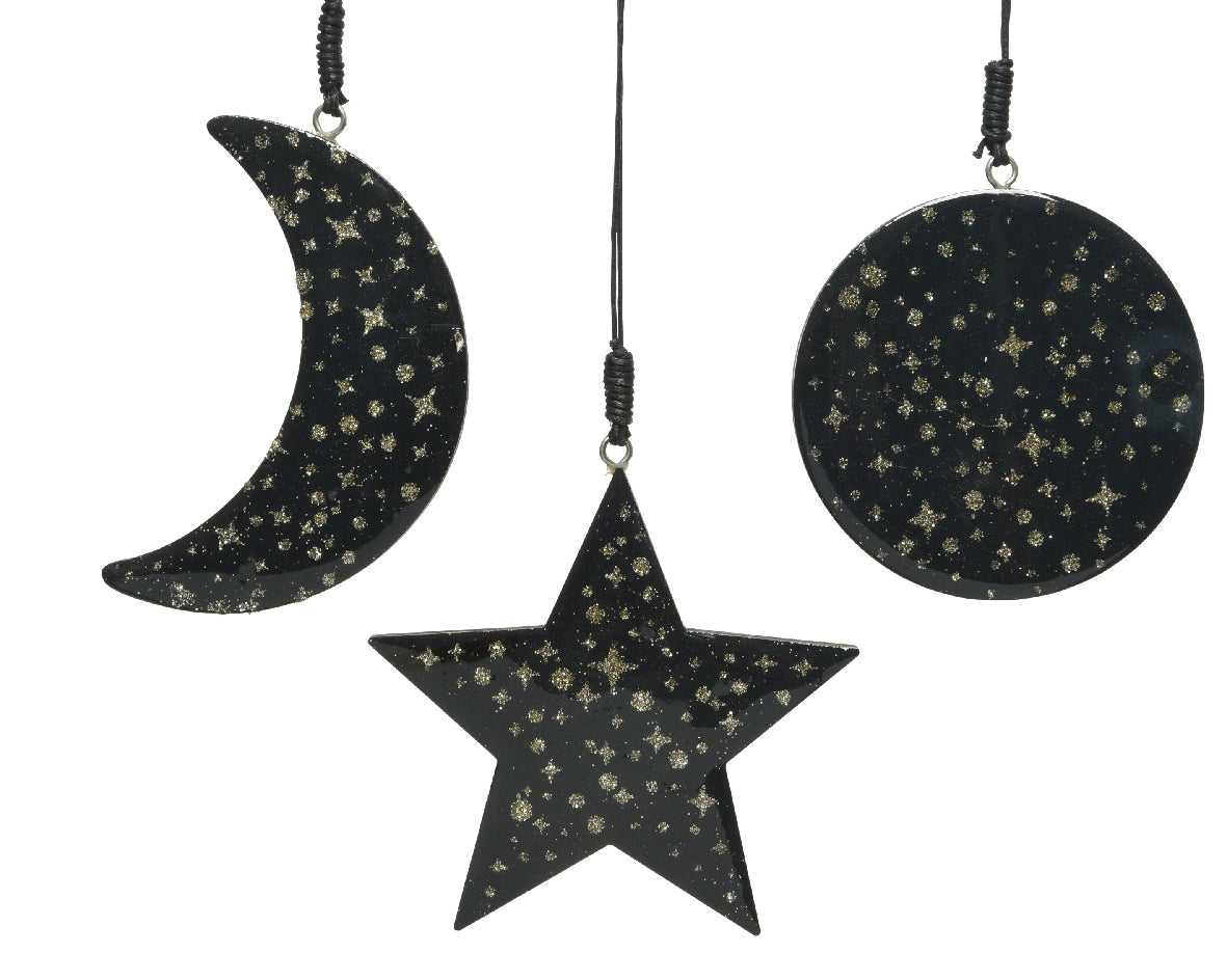 Pendente Figura Lavagna Nera decorativo da appendere dimensioni 10 x 8 cm per decorazione - DeMatteis.it