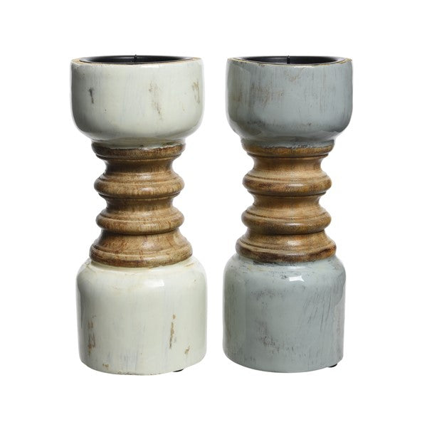 Candeliere Mango Laccato 10X23 Cm