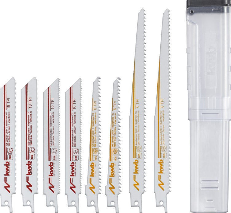 Set 9 Lame Per Gattuccio Kwb