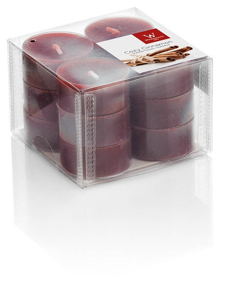 Set 12 Candele Scaldavivande 37X16 Mm Cannella