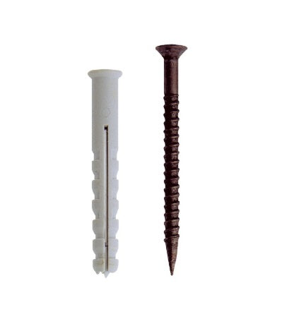 Tassello Per Battiscopa 4X30 Mm 25 Pezzi