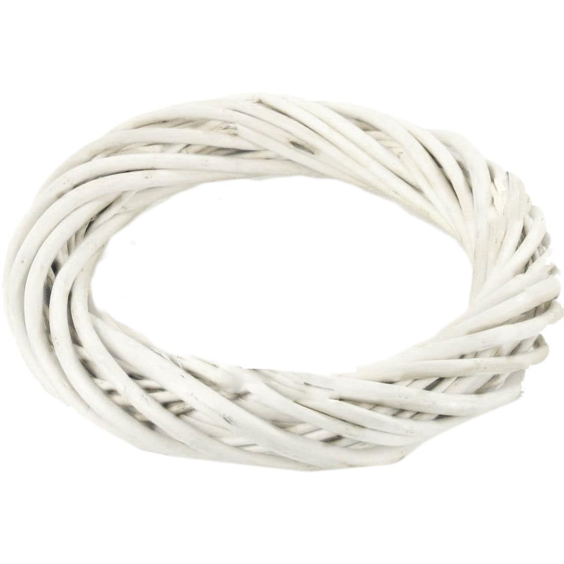 Corona Vimini Bianco D5 Cm