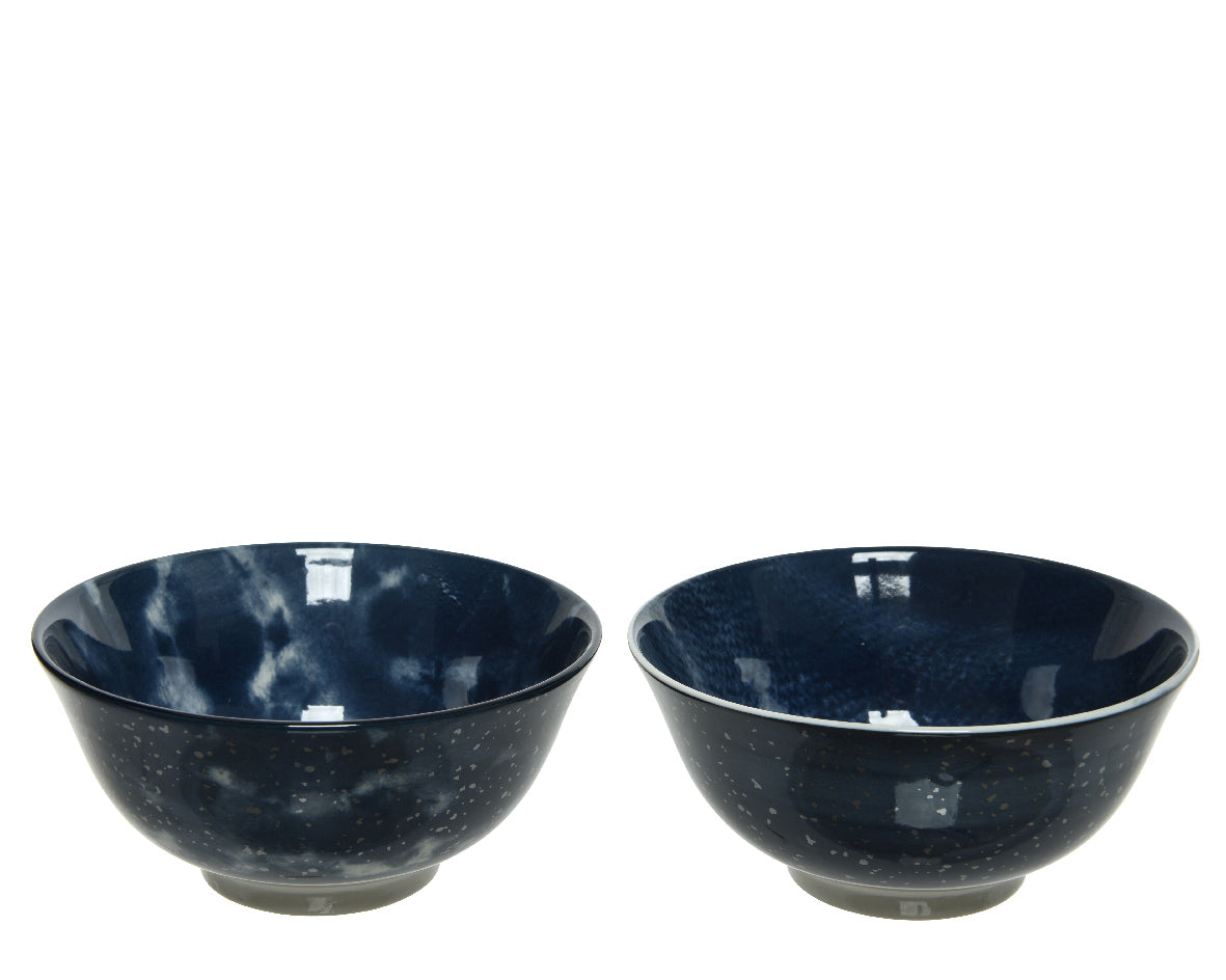 Ciotola Porcellana 16X8 Cm Night Blue 1 Pezzo