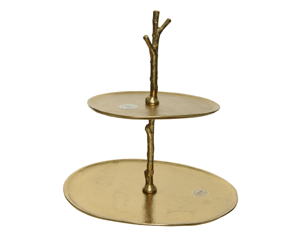 Atagere Alluminio Finitura Oro 19X38 Cm