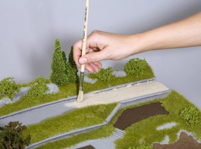 Set Per Strade Sterrate 300 g per modellismo ferroviario e diorami paesaggistici - DeMatteis.it