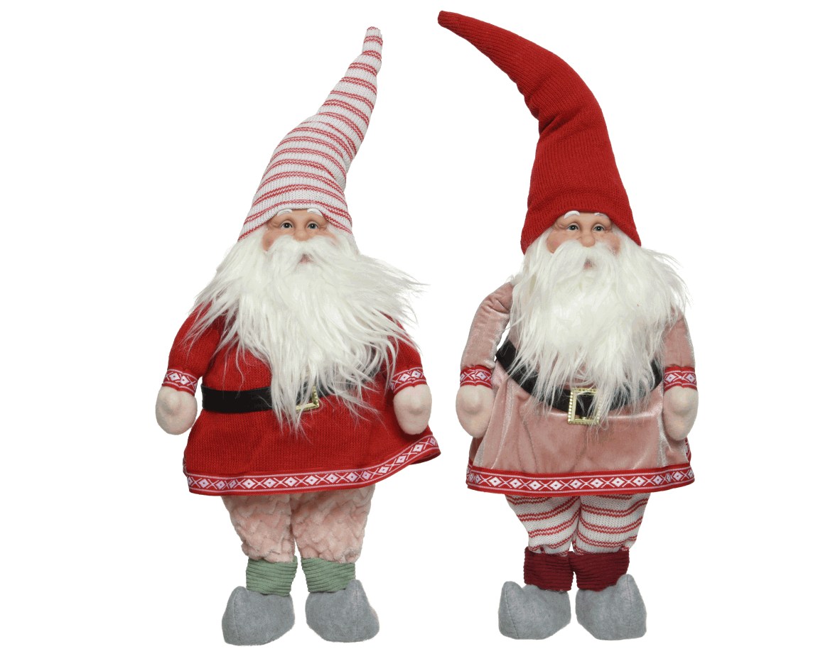 Gnomo decorativo natalizio da 60 cm per addobbi e decorazioni natalizie - DeMatteis.it