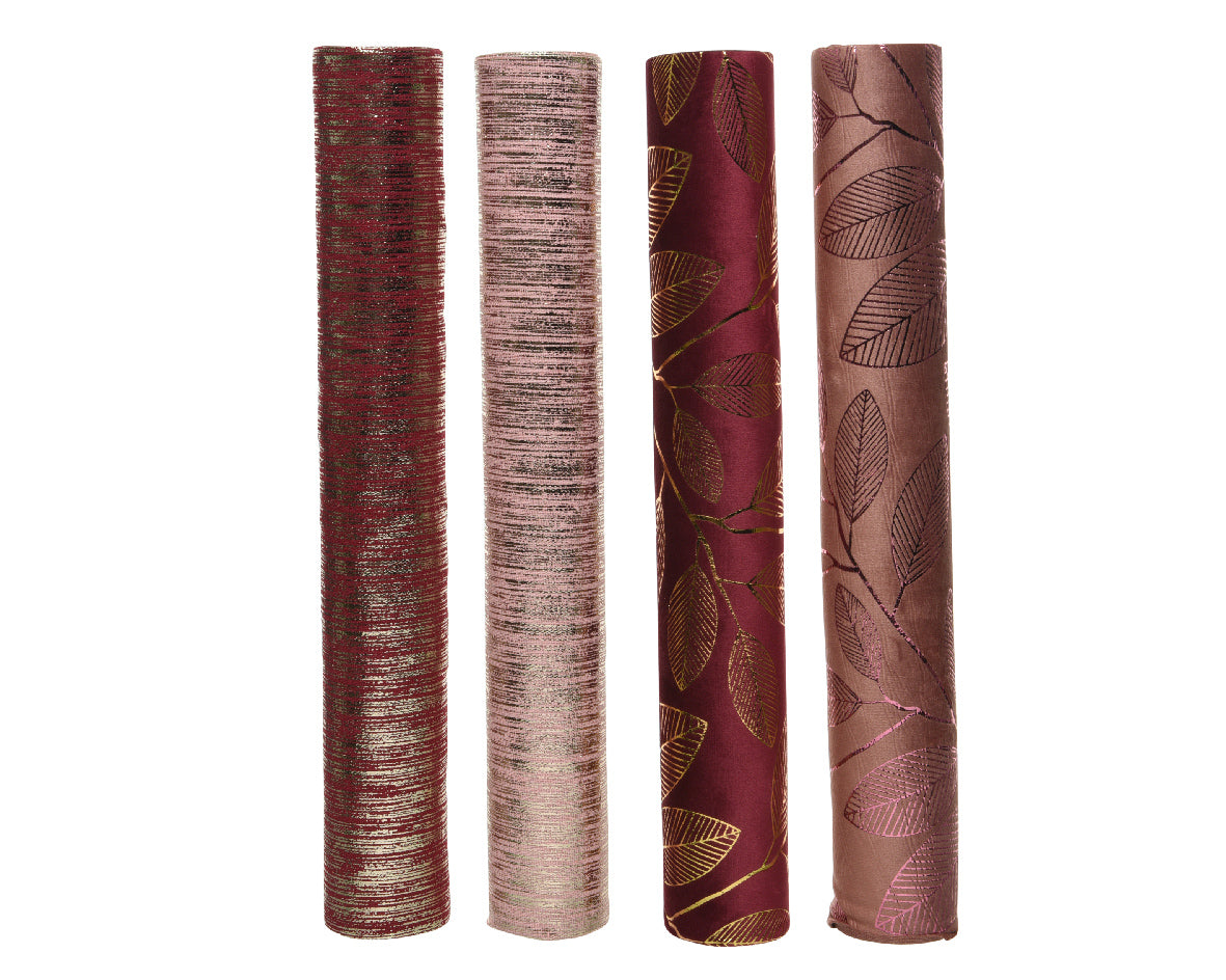 Runner Velluto Rosa 35X200 Cm