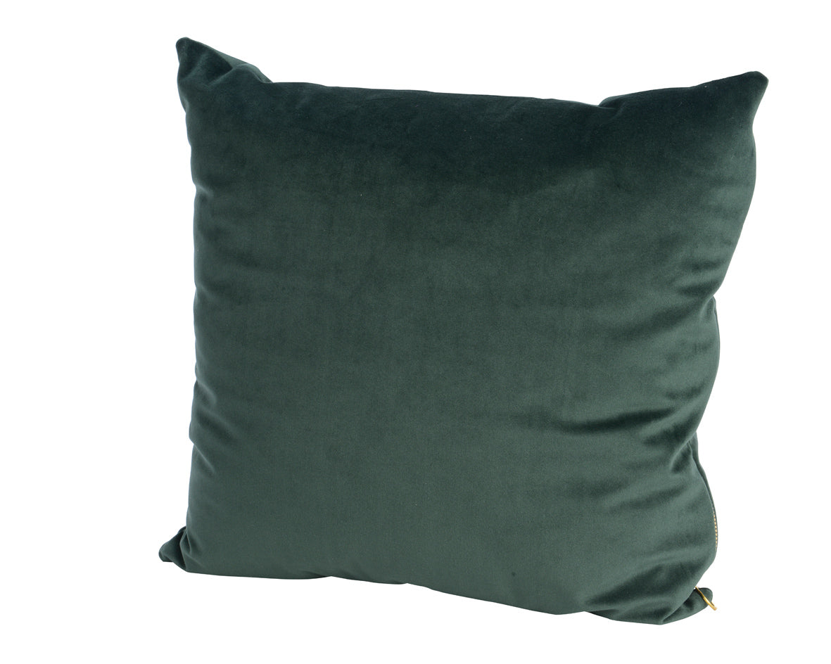 Cuscino Velluto 40X40 Cm Pine Green