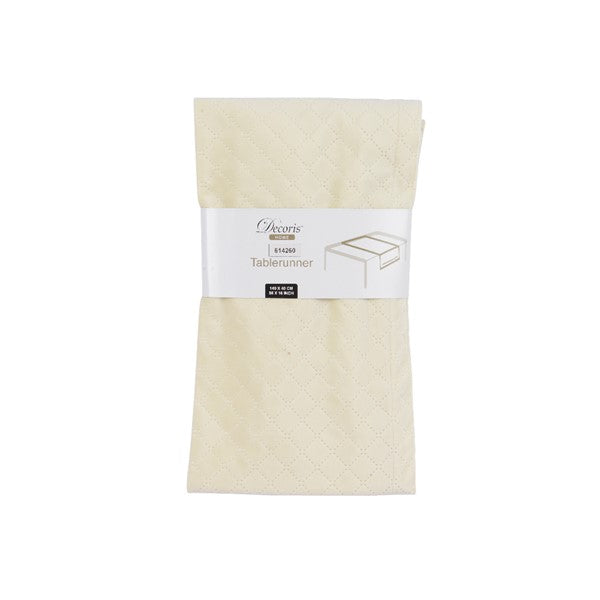 Runner 40X140 Cm Velluto Avorio