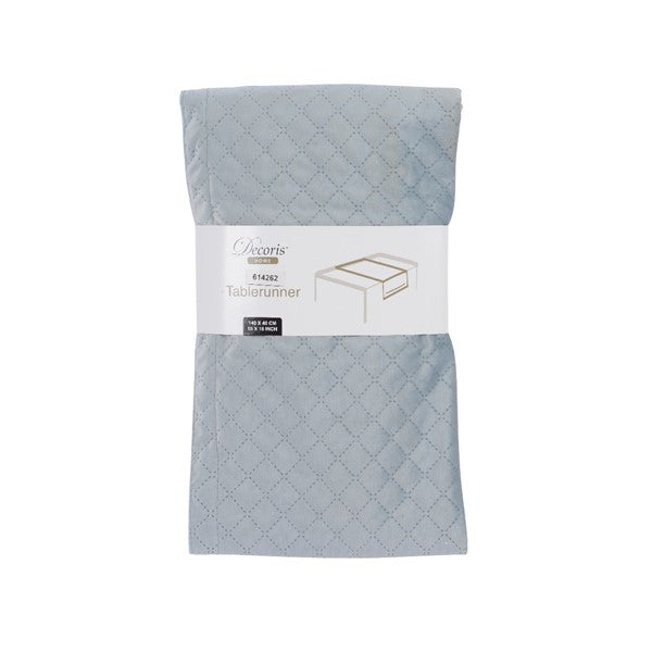 Runner 40X140 Cm Velluto Blue Mist