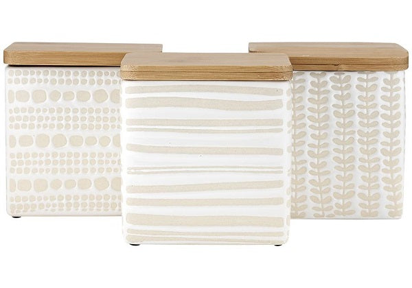 Contenitore Beige 10X10 Cm 1 Pezzo
