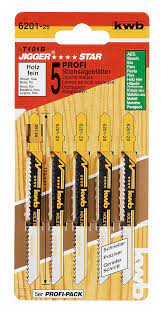 Set 2 Lame Legno Grosso U144D Kwb