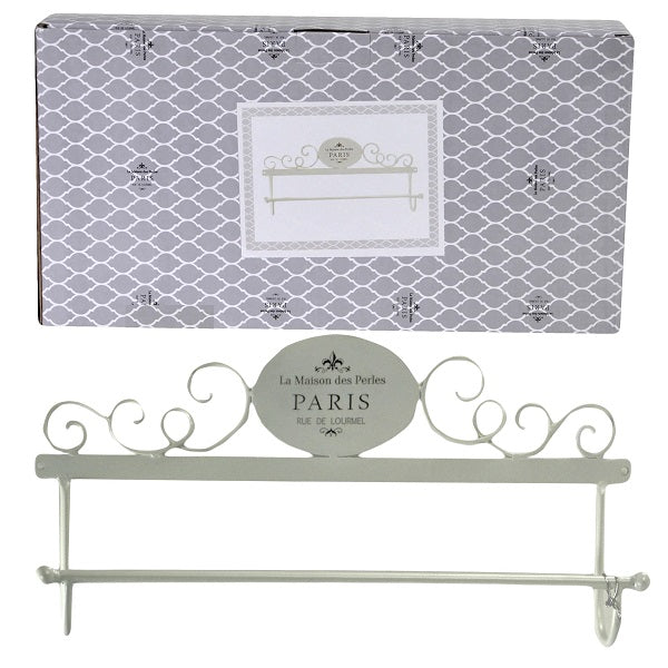 Portasciugamani Bagno A Muro 48X8X24 Cm