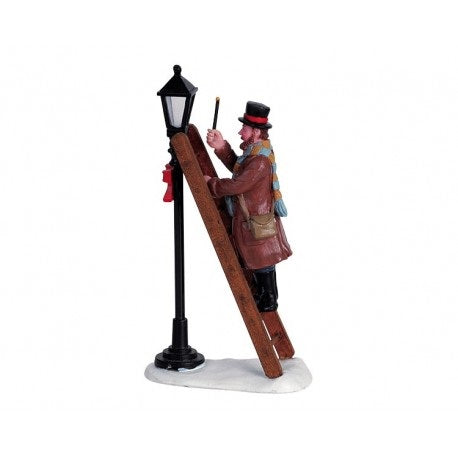 Lamplighter Lemax figurina decorativa natalizia per villaggio di Natale - DeMatteis.it