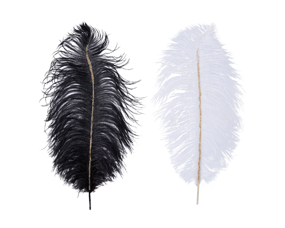 Piuma Finitura Oro PIUMA 23x65 cm per decorazione e pulizia di precisione - DeMatteis.it