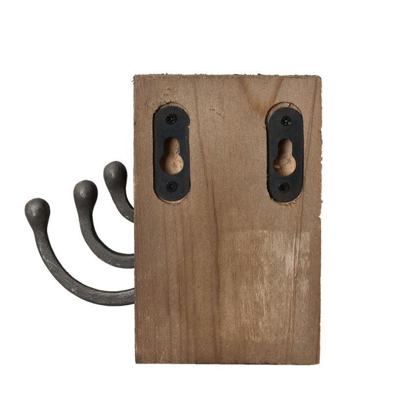 Ganci Appendiabiti Legno Antico