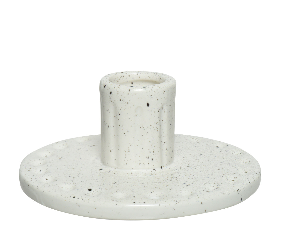 Portacandela Porcellana D 10X4 Cm