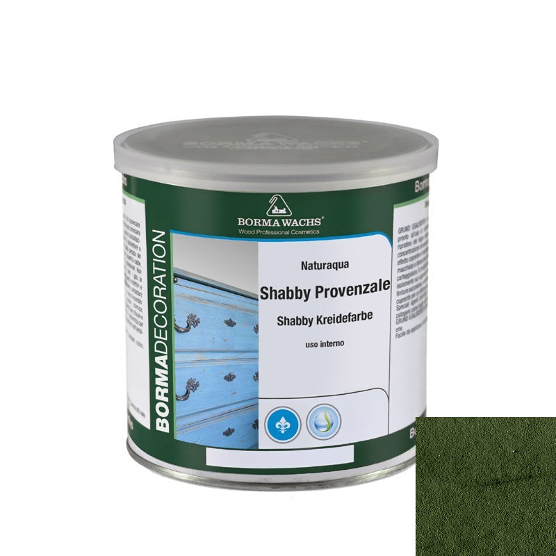 Vernice Shabby Verde Foresta 750 Ml