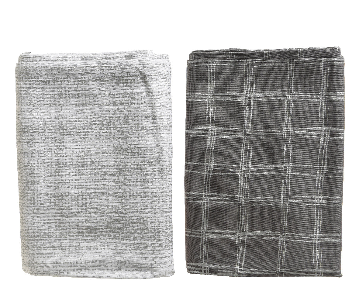 Tovaglia Tavolo 140X250 Cm Grigia