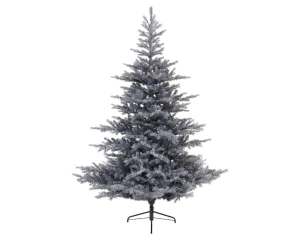 Albero Di Natale Frosted Grandis Fir artificiale da 180 cm per decorazioni natalizie con effetto brinato - DeMatteis.it