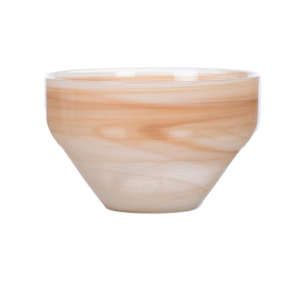 Ciotola Alabastro Caramello D17X10 Cm