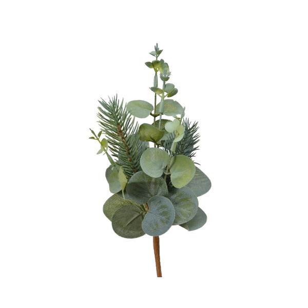 Ramo Eucalipto Verde 25 cm per decorazioni floreali artificiali - DeMatteis.it