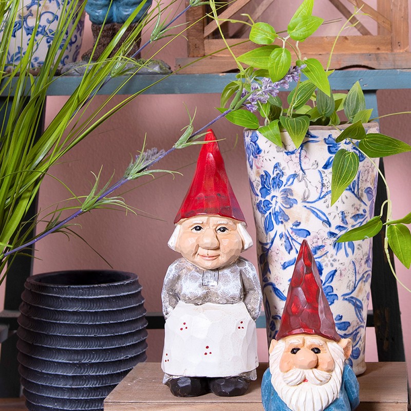 Vaso Per Fiori Decoro Blu 17X30 Cm