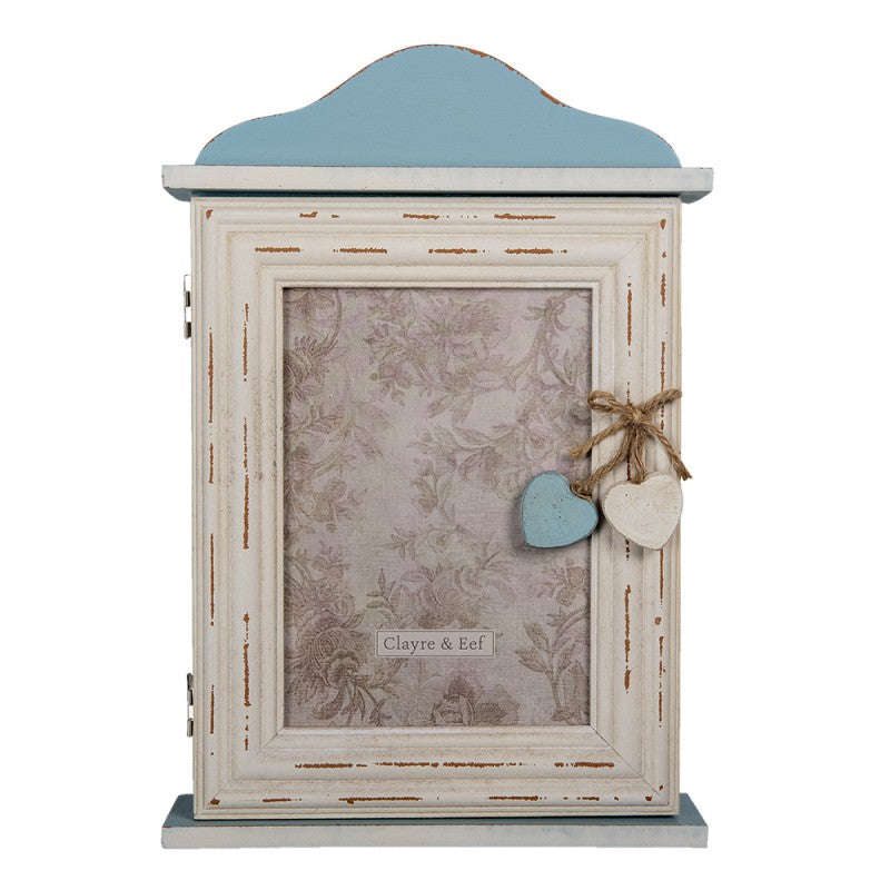 Cassetta Portachiavi Azzurra 21X7X31 Cm
