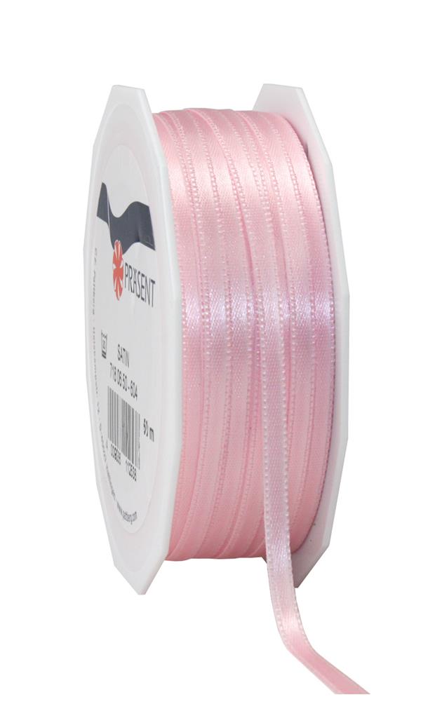 Nastro Satin Light Pink 6Mm X 50Ml