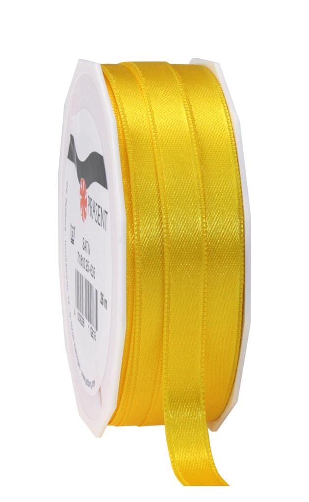 Nastro Satin Yellow 10Mm X 25Ml
