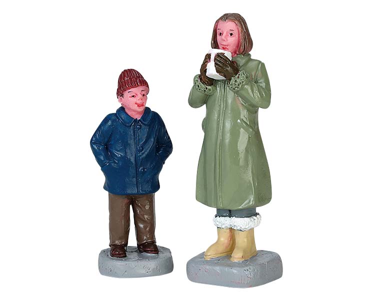 Can I Have Some Too Lemax figurine decorative per villaggio natalizio con personaggi in miniatura - DeMatteis.it
