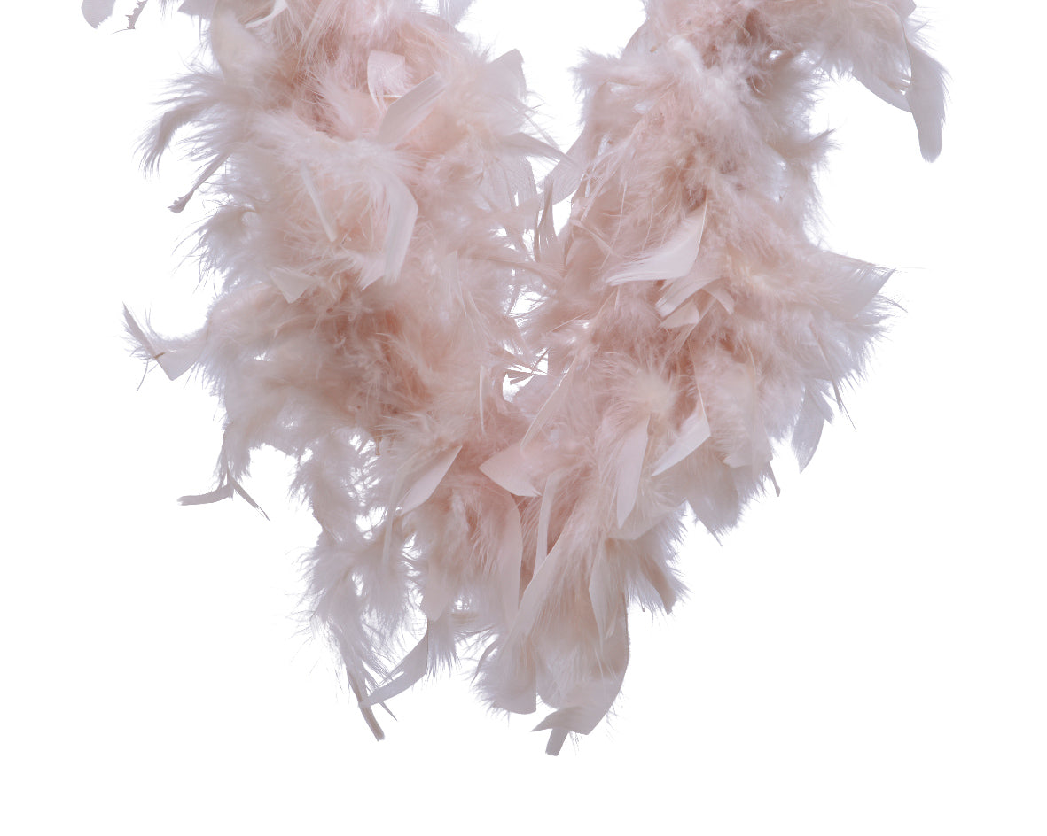 Boa Pearl 150 cm BOA in piume per costumi e decorazioni teatrali lunghe 1,5 m - DeMatteis.it