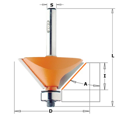 Fresa Smussare Cmt Art 736.190.11