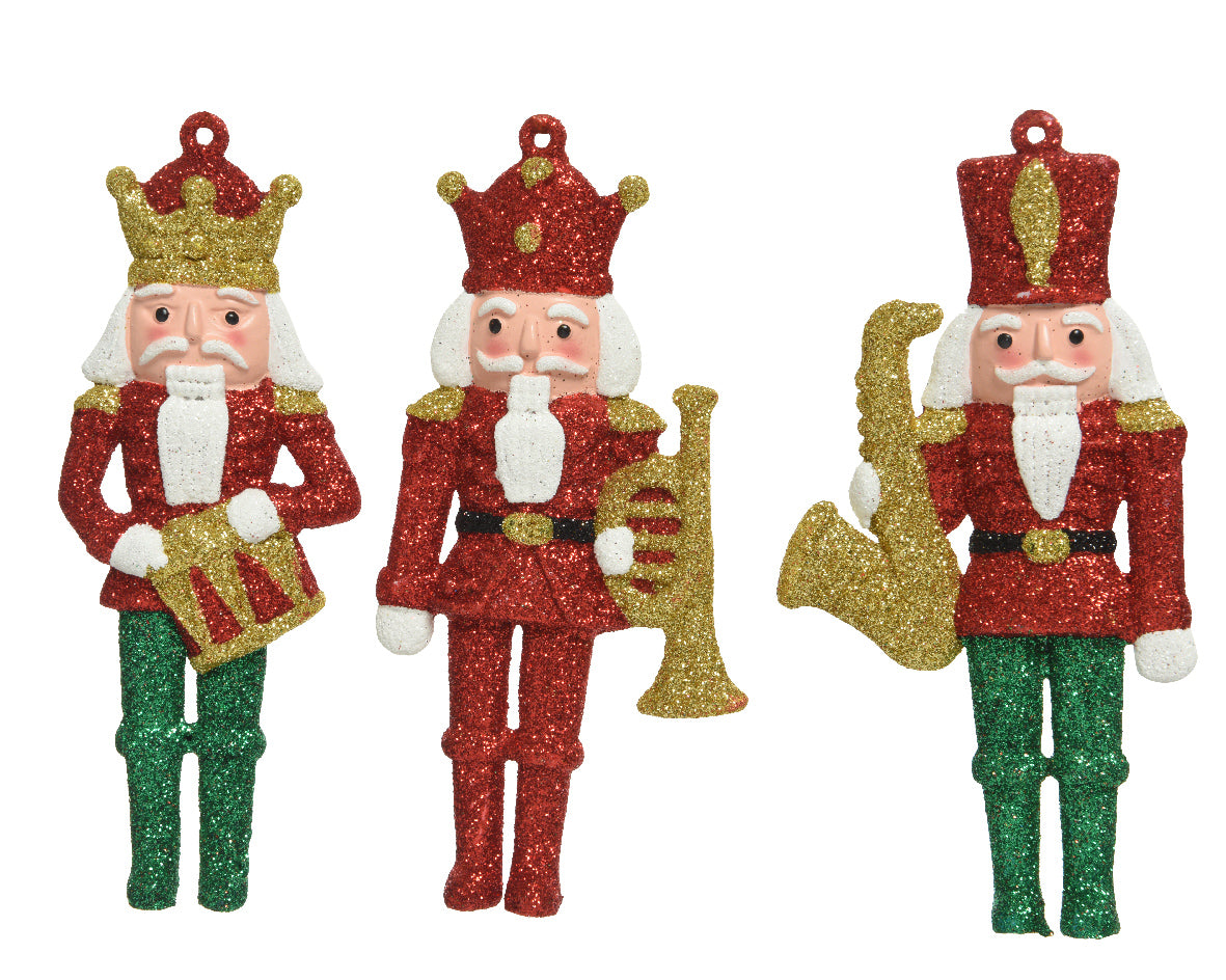 Pendente Schiaccianoci con Strumento decorativo natalizio 7 x 2 x 13 cm per addobbi e ornamenti festivi - DeMatteis.it